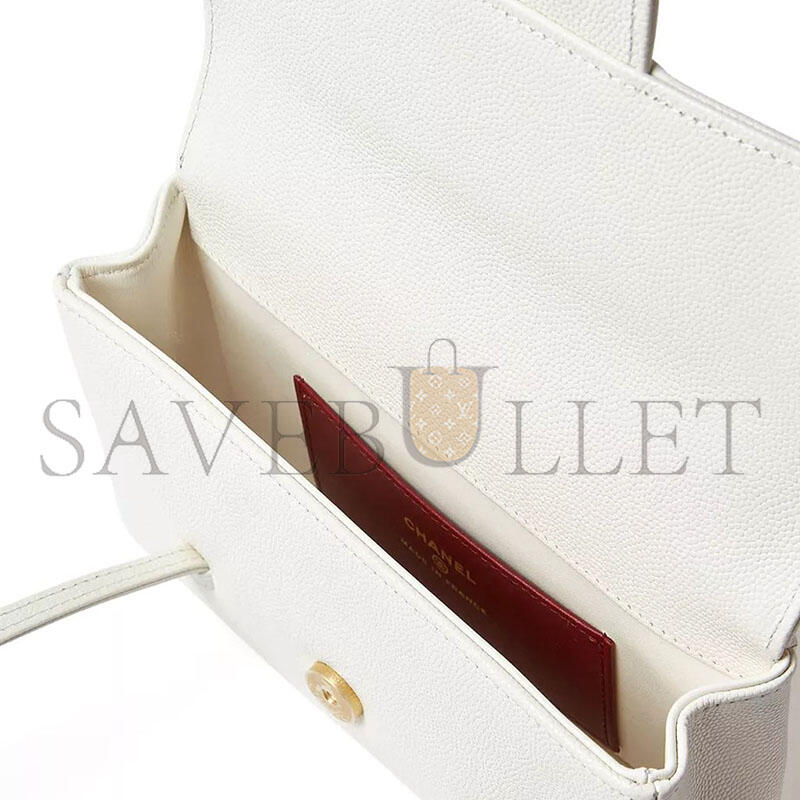 CHANEL MASTER MINI CLUTCH WITH LEATHER STRAP AP5068 (17*11.5*5cm) 